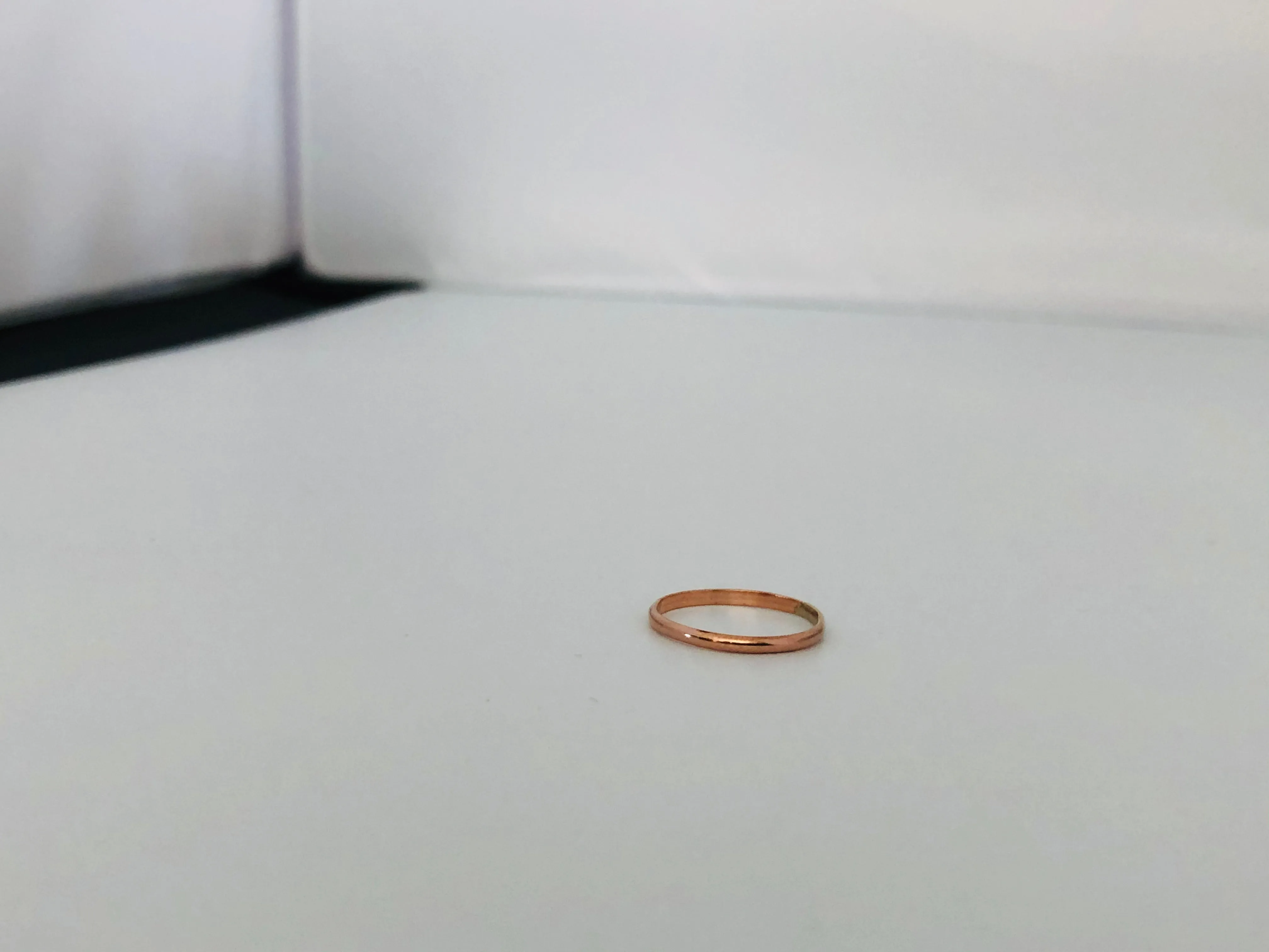 Rose Gold Filled plain band Ring - Rose Gold Stacking Ring