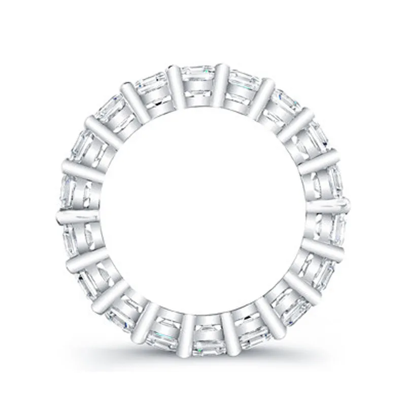 Round Brilliant Cut Diamond Eternity Ring - 2.70CTW G/SI1