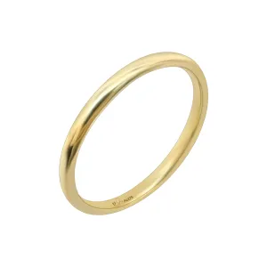 ROUND STACKER RING | 9K