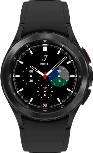 Samsung Electronics Galaxy Watch 4 Classic 46mm Smartwatch with ECG Monitor Tracker for Health Fitness Running Sleep Cycles GPS Fall Detection Bluetooth