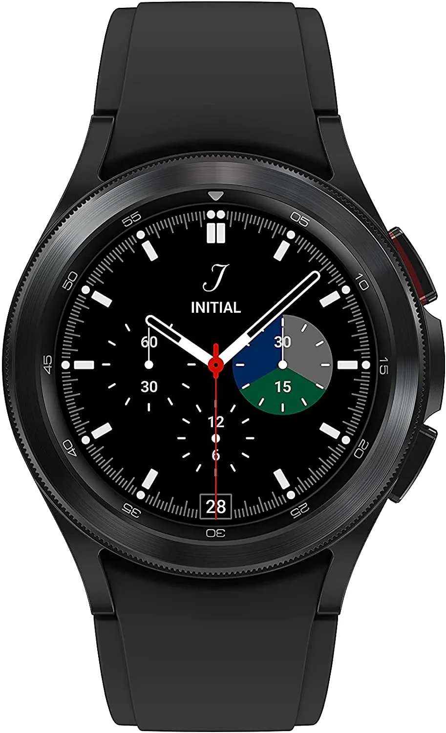 Samsung Electronics Galaxy Watch 4 Classic 46mm Smartwatch with ECG Monitor Tracker for Health Fitness Running Sleep Cycles GPS Fall Detection Bluetooth