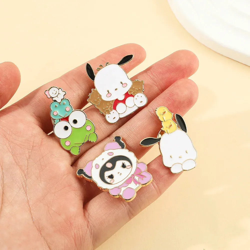 Sanrio Kuromi Brooches