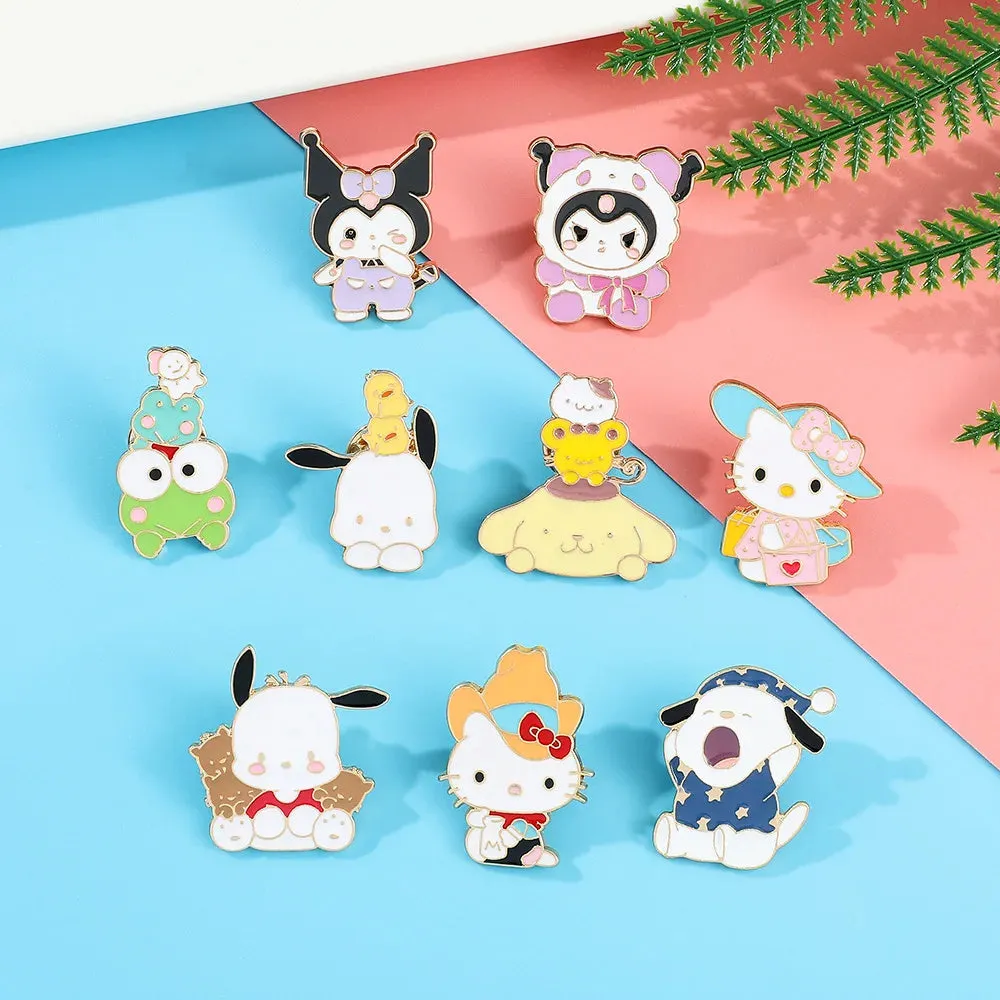 Sanrio Kuromi Brooches