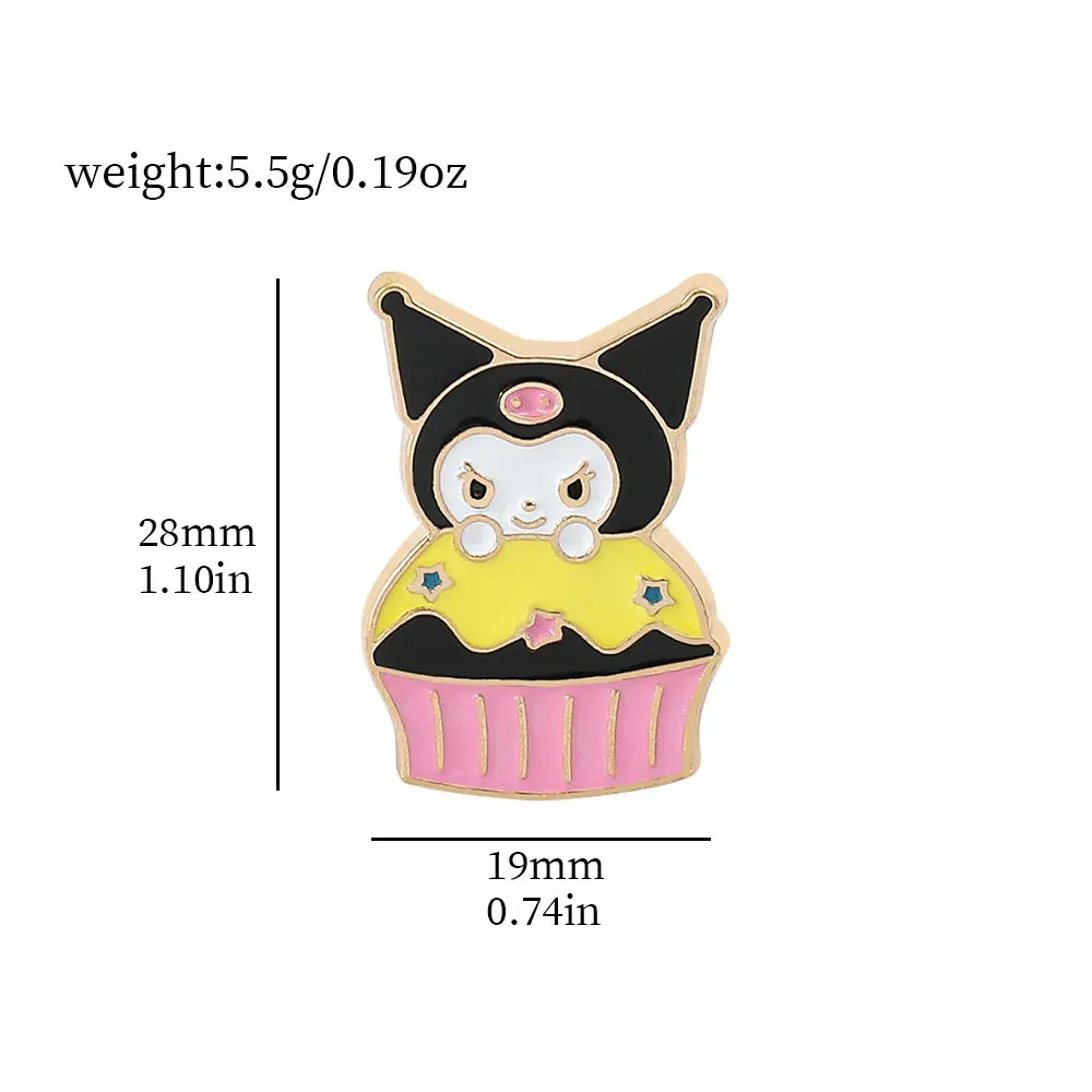 Sanrio Kuromi Brooches