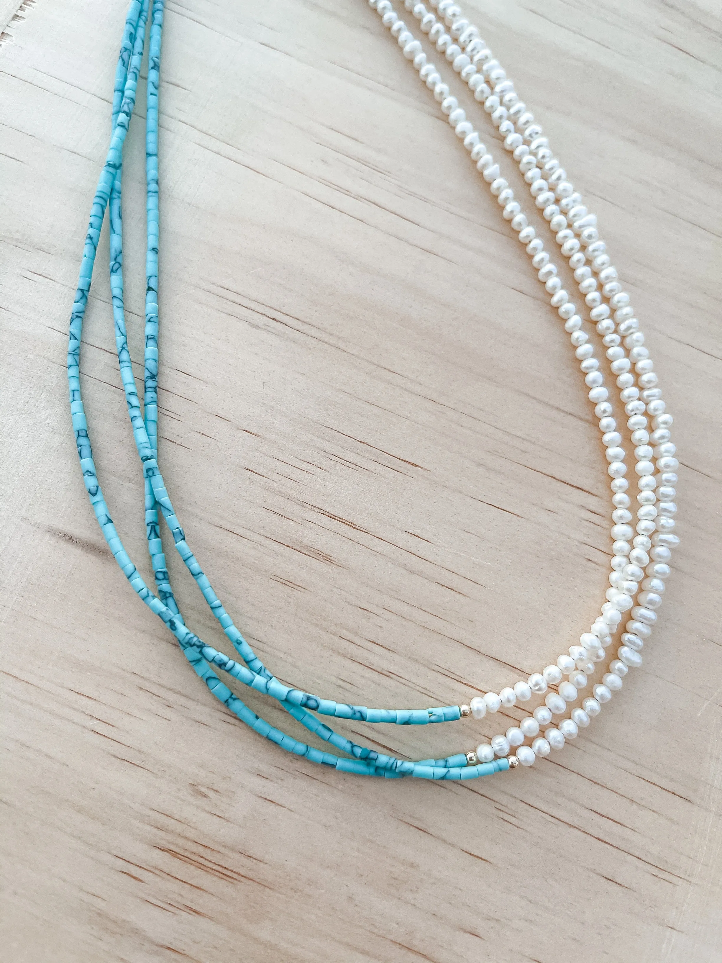 Sea   Sky Necklace