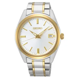 Seiko Classic White Dial Men 40mm