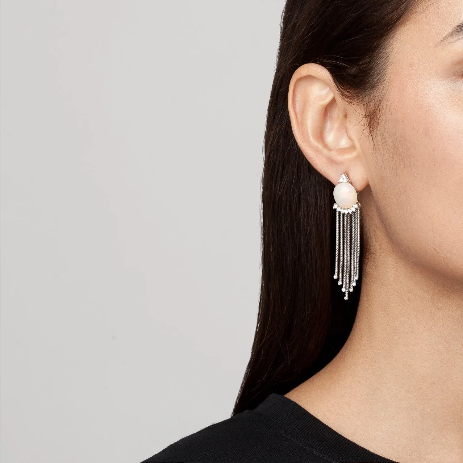 Sema Earrings - Opal