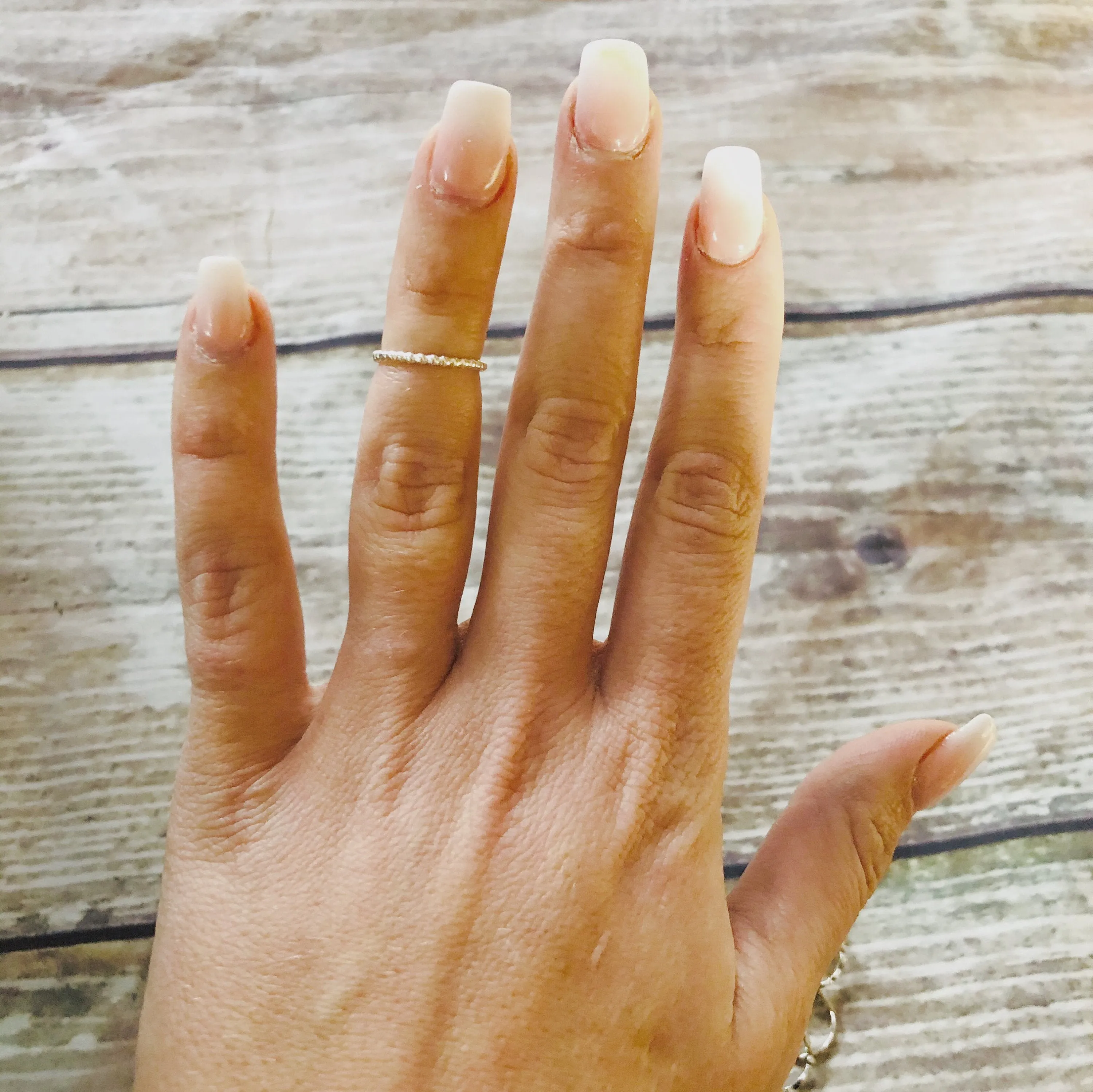 Silver bead Ring - Sterling Silver Stacking Ring