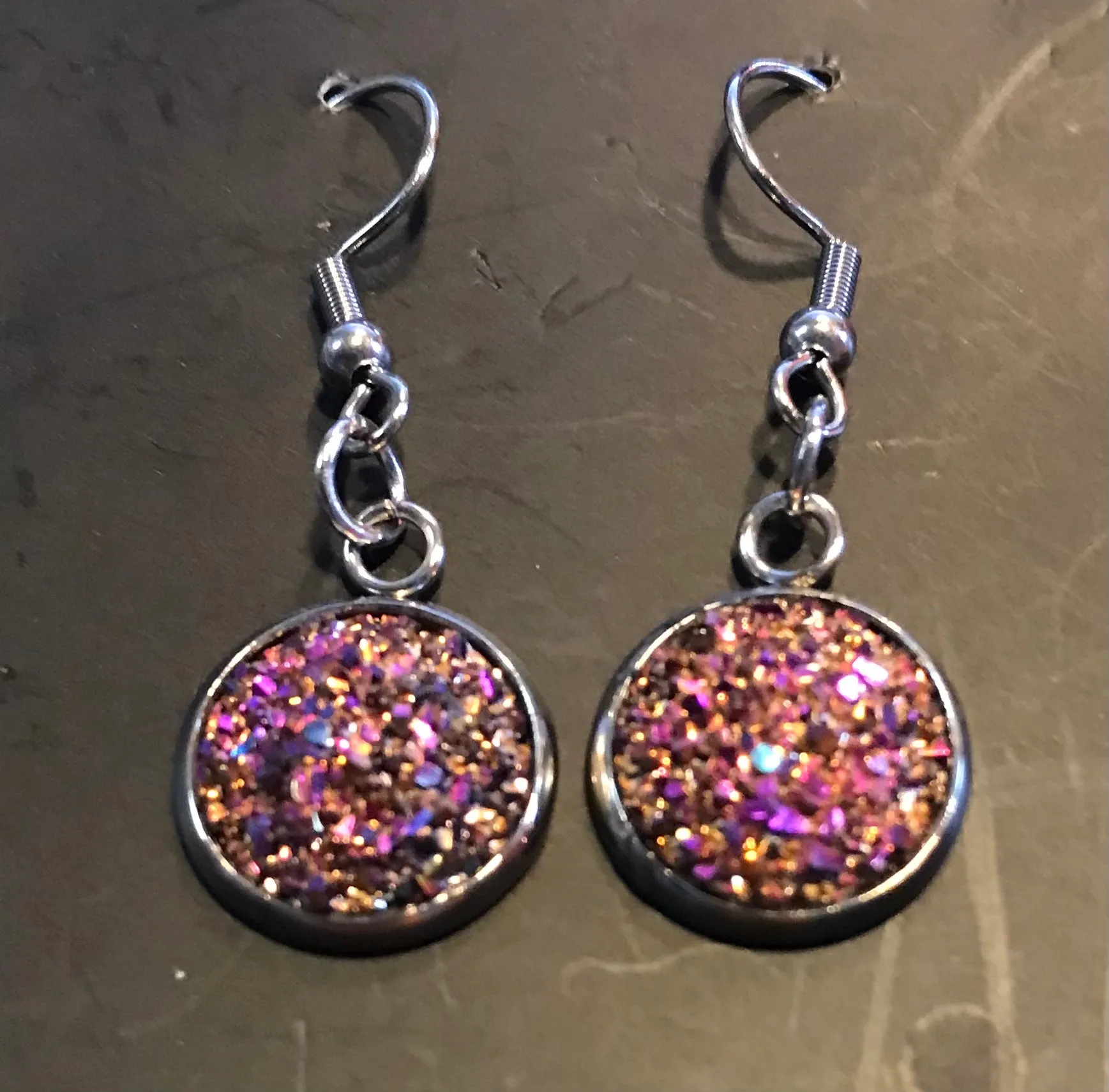 Silver Drop Earrings