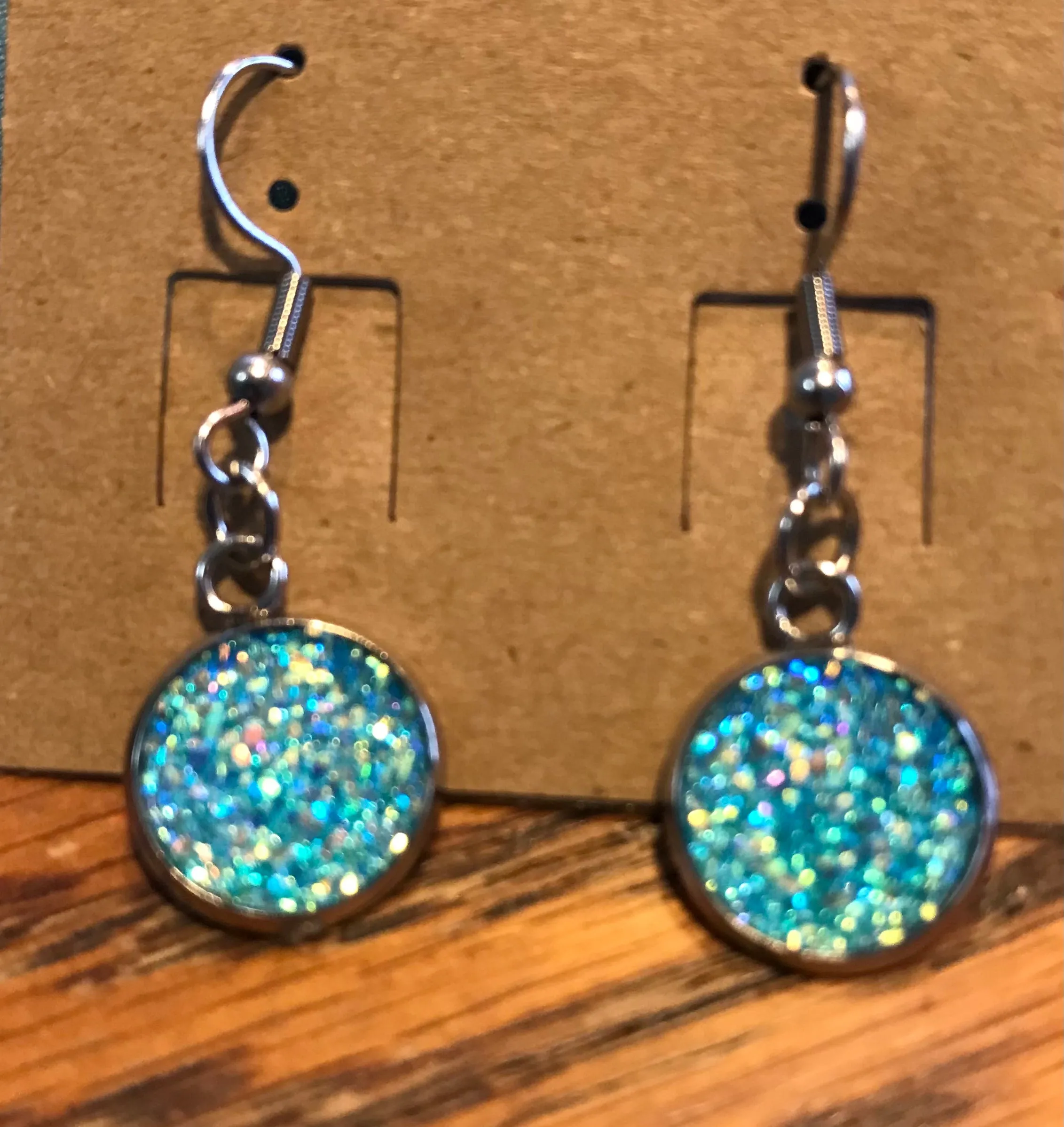 Silver Drop Earrings
