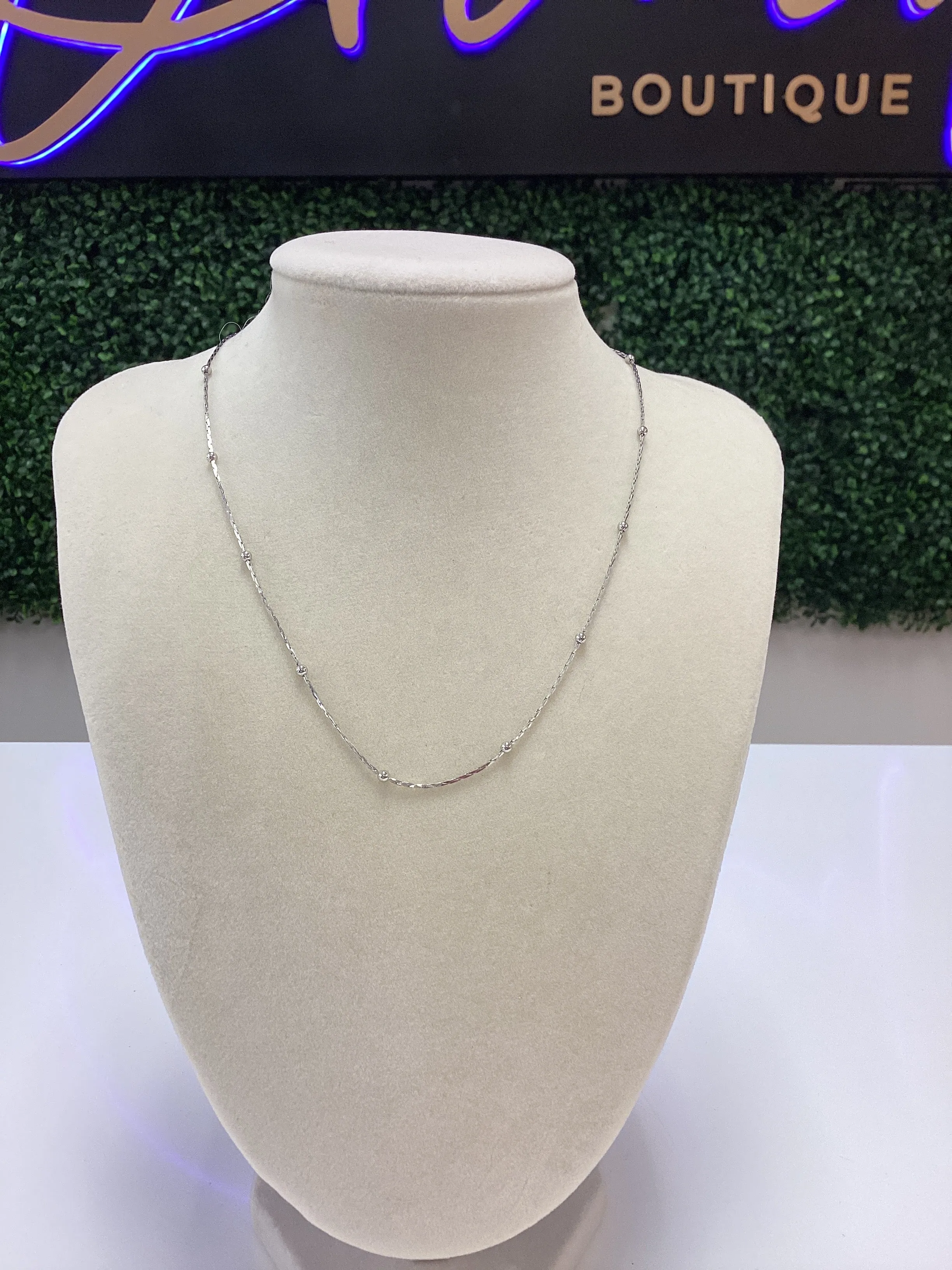Silver Necklaces