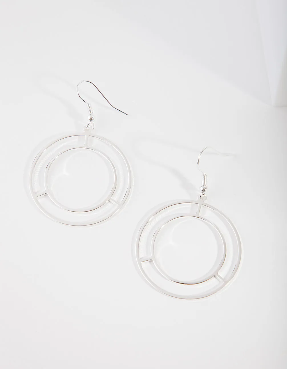 Silver Playschool Window Earrings
