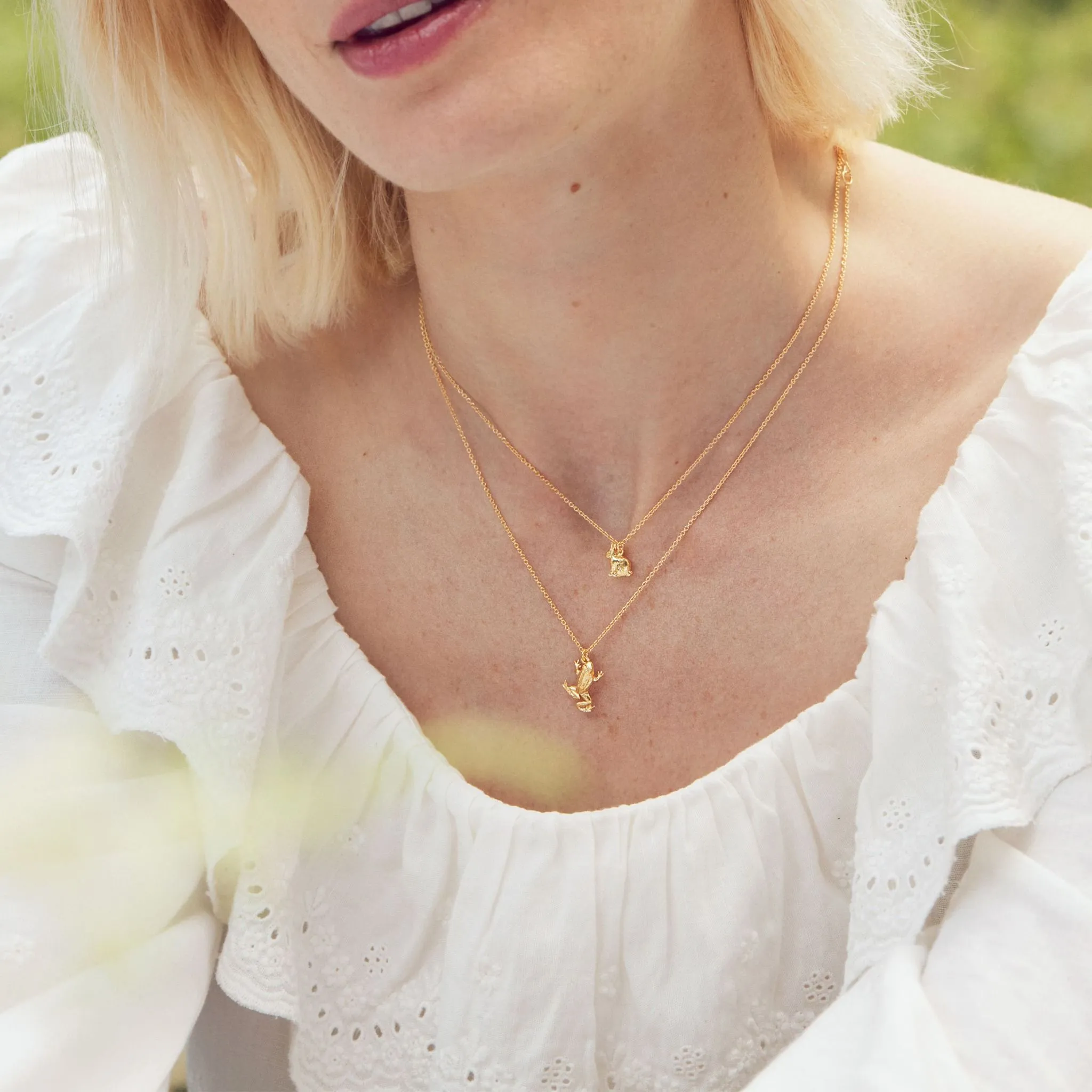 Sitting Bunny Necklace