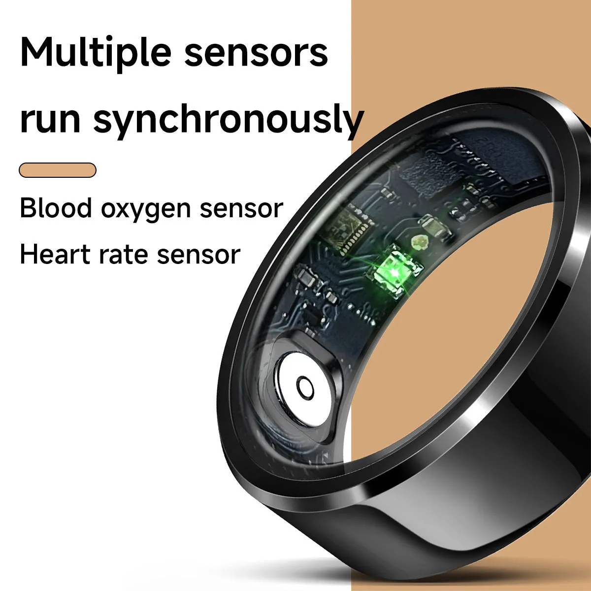 Smart Ring Health & Fitness Tracker