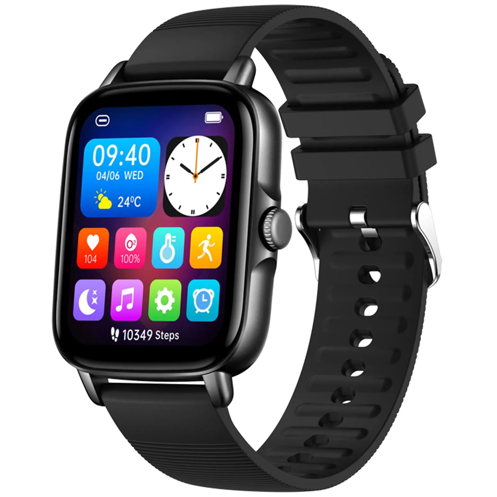 Smart Watch for Men Women 1.69" HD Bluetooth Phone Watch(Make/Answer Call) for iPhone Android IP67 Waterproof Fitness Watch with Heart Rate Sleep Monitor Activity Tracker with Pedometer