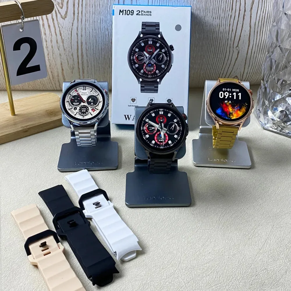 Smart Watch M109 1.52 Inch Round Smart Band Waterproof FITPRO BT Call Fitness Sleep Heart Rate Monitoring