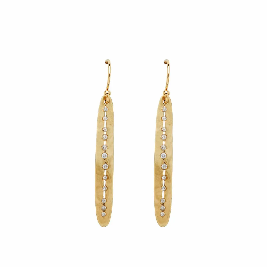 SPEAR BRONZE EARRINGS