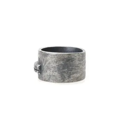 Stainless Steel Vintage Punk Male Finger Ring