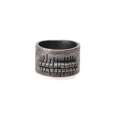Stainless Steel Vintage Punk Male Finger Ring
