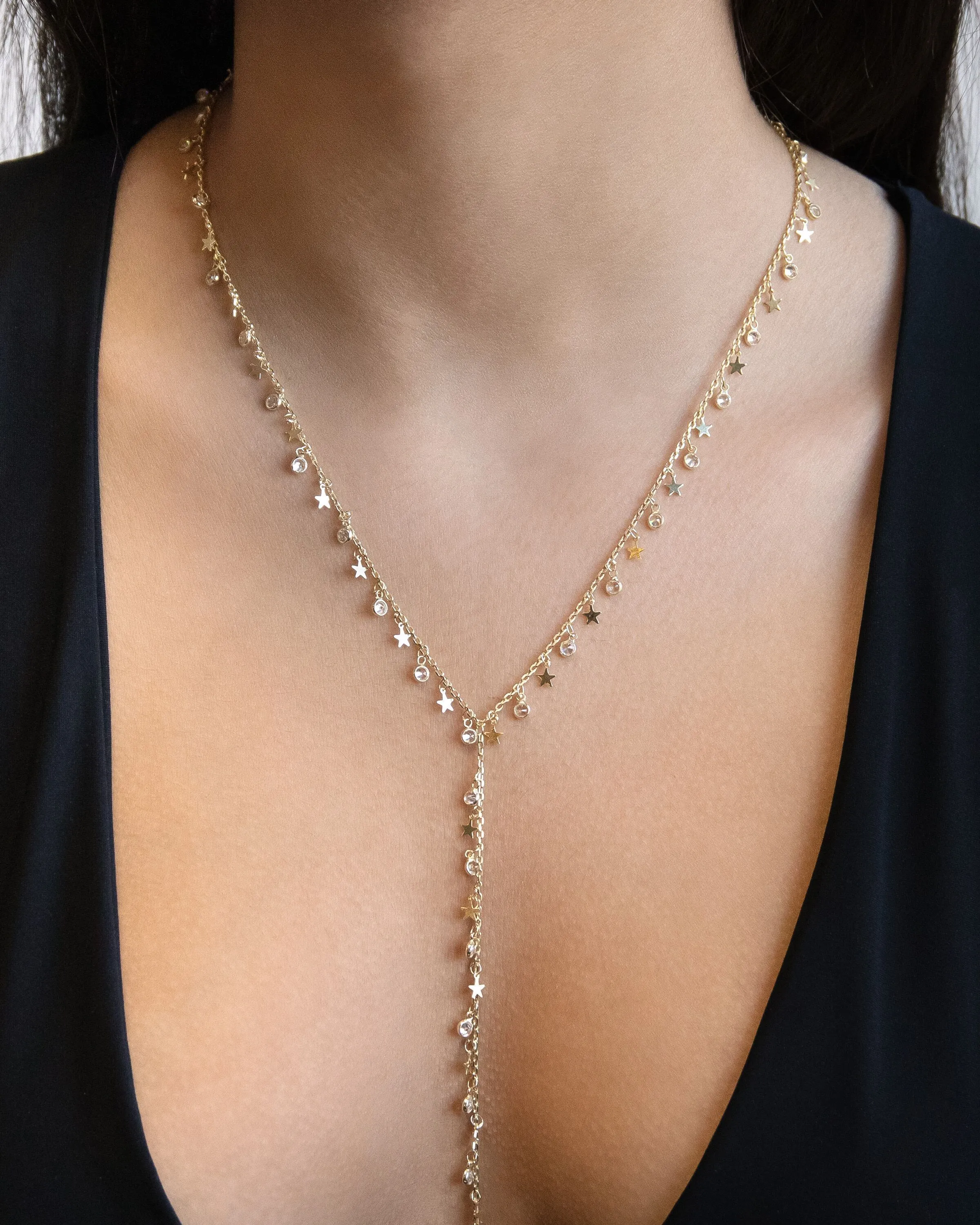 Star Bezel Lariat