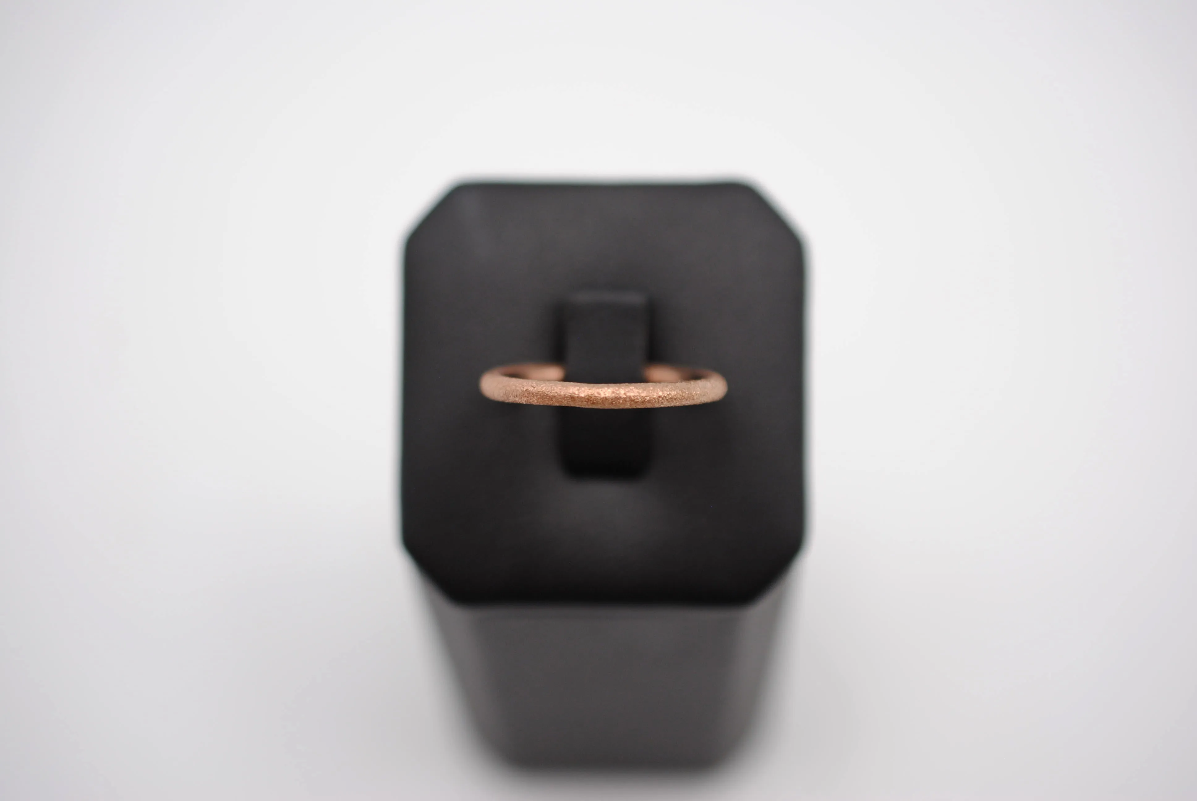 Stardust Rose Gold Stacker Ring