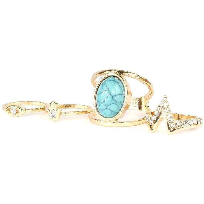 Stone Midi Ring