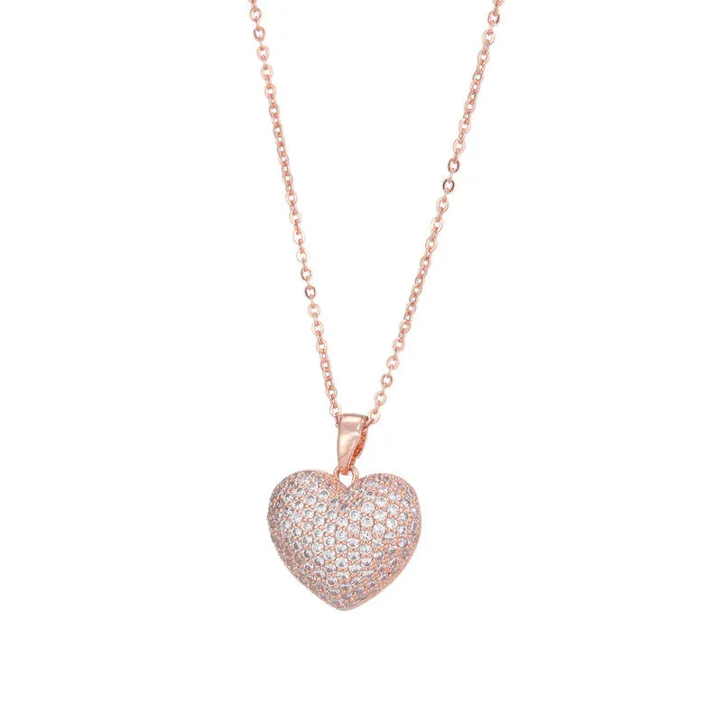Studded Necklaces With Hearts