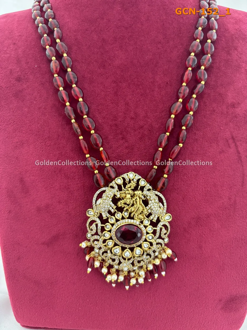 Stylish Necklace : Beaded Costume Jewelry Necklaces GCN-152
