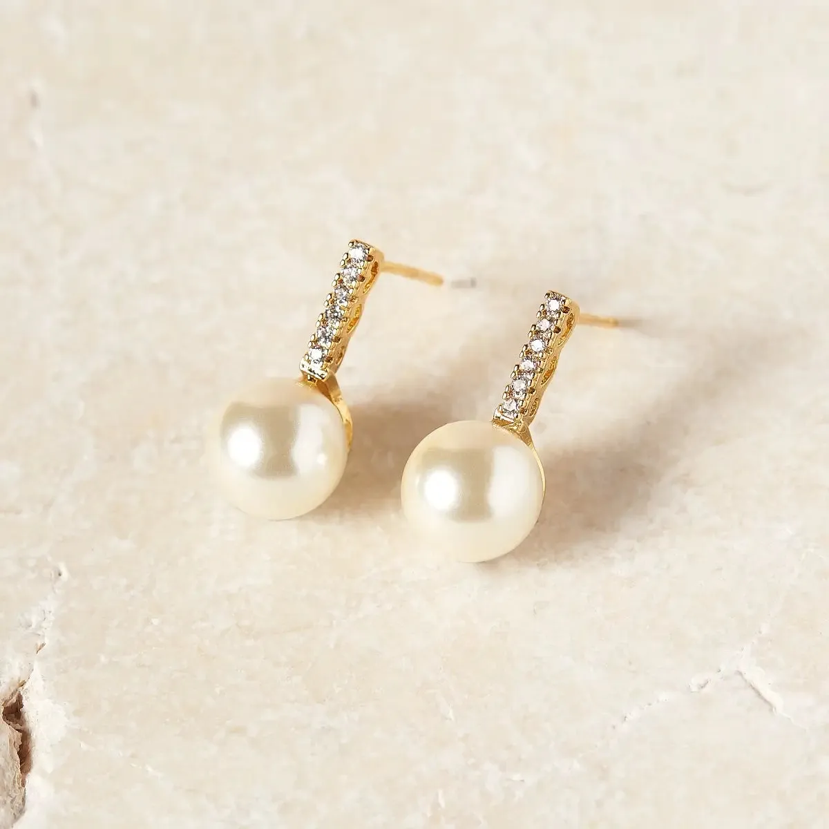 Tara Pearl Drop Earrings