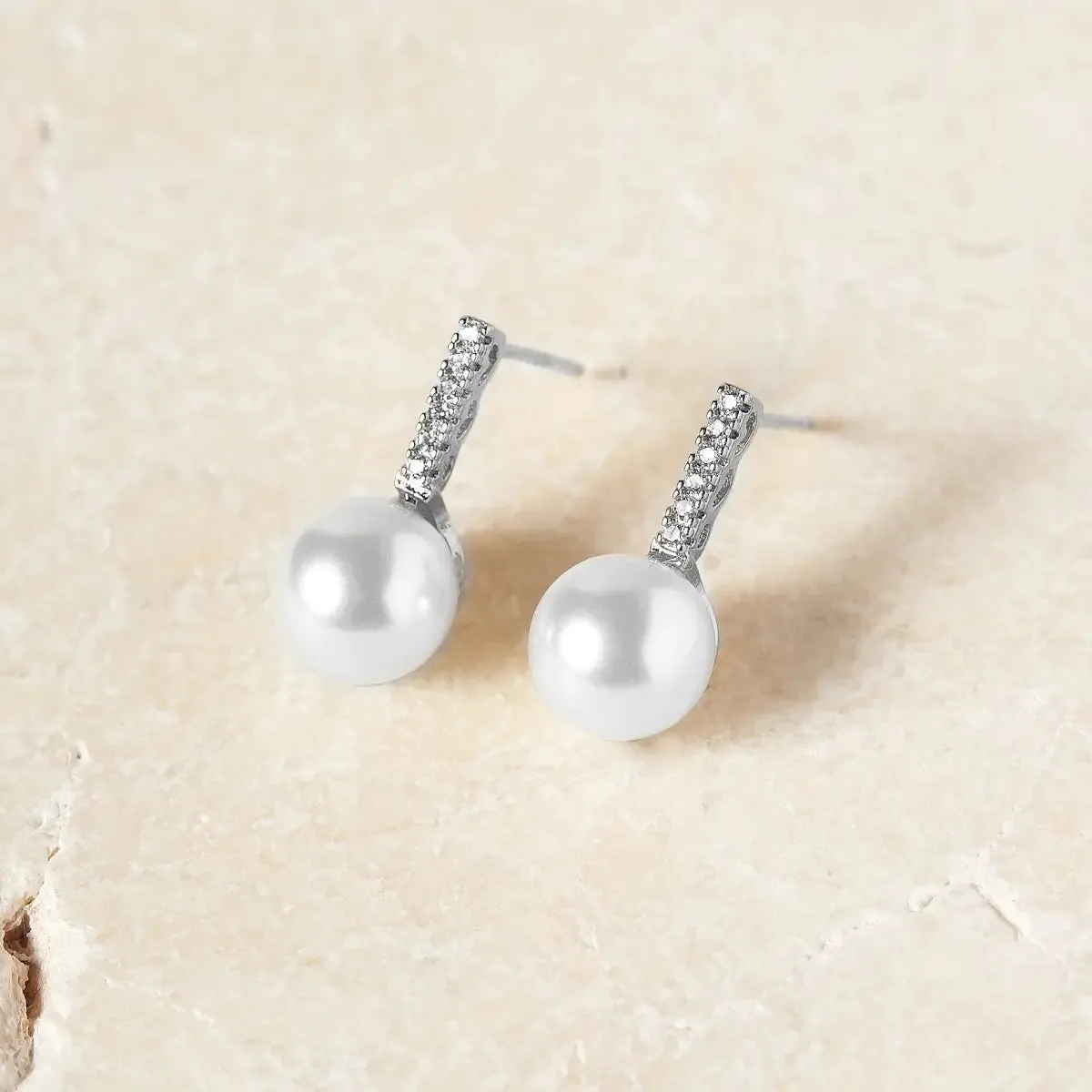 Tara Pearl Drop Earrings