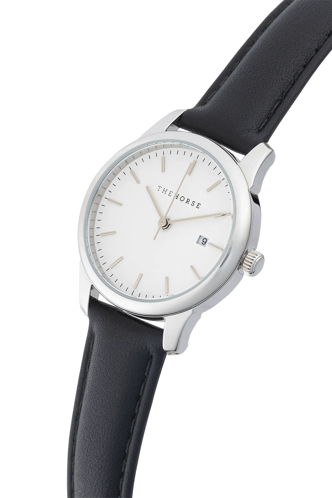 THE HORSE IVY GIRL WATCH - BLACK/SILVER