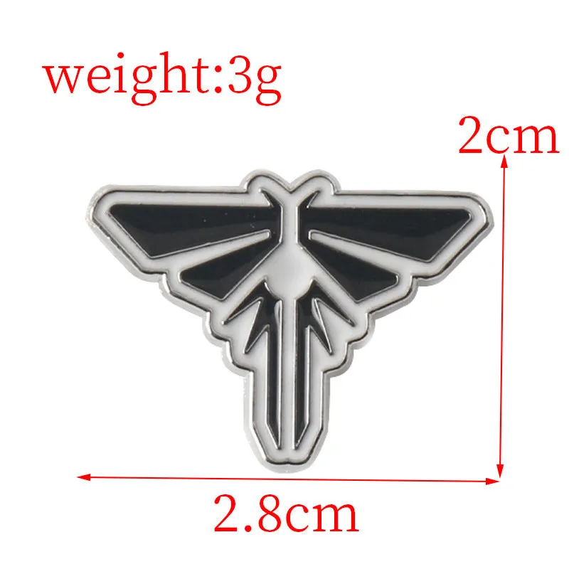 The Last of Us Clicker Stage 3 Infection Pin Badge 3PCS