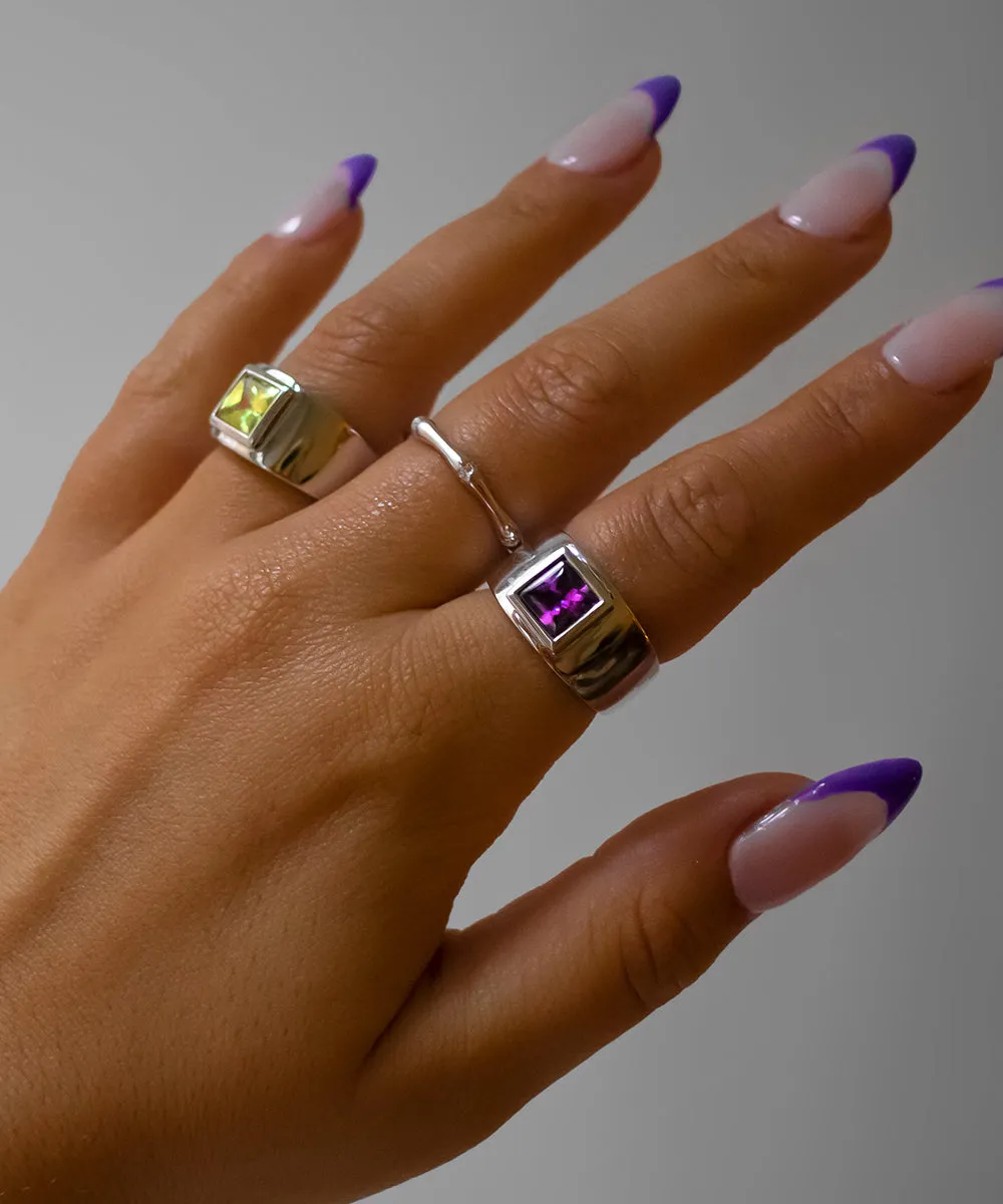 The Midan Violet Ring