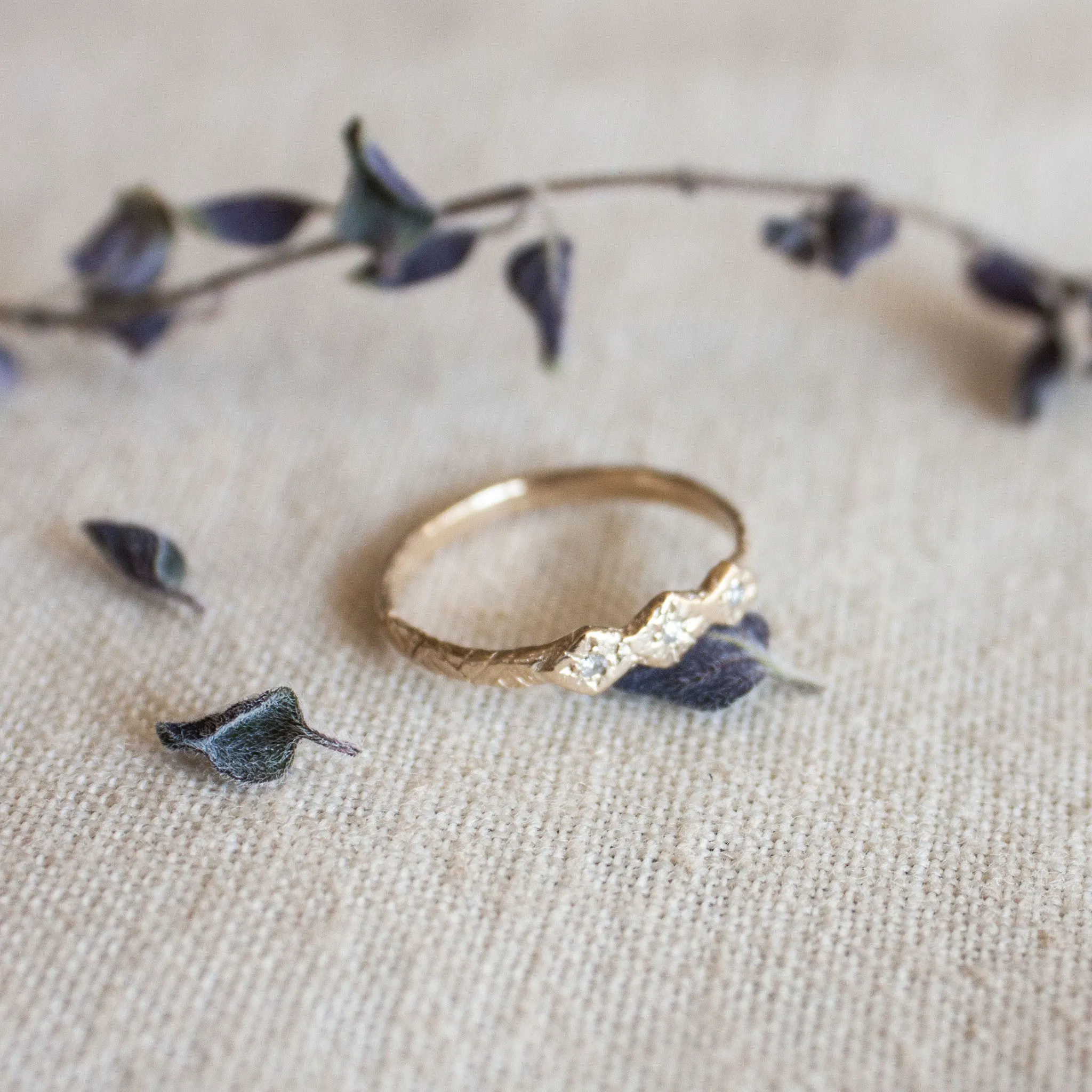 Three Star Ring