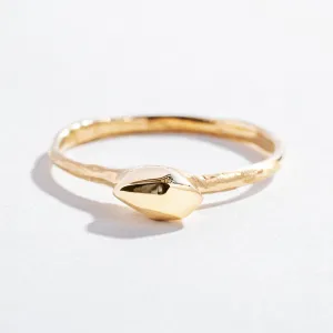TINY BUT MIGHTY CRYSTAL NUGGET RING | 14K GOLD