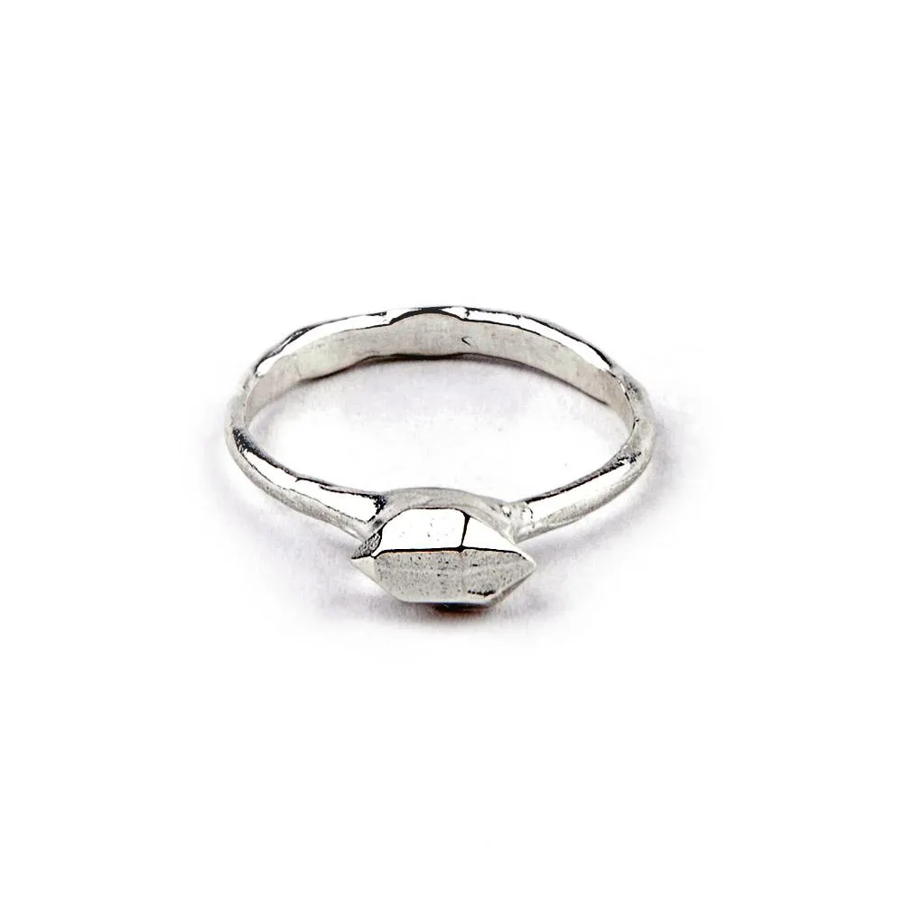 TINY BUT MIGHTY CRYSTAL NUGGET RING