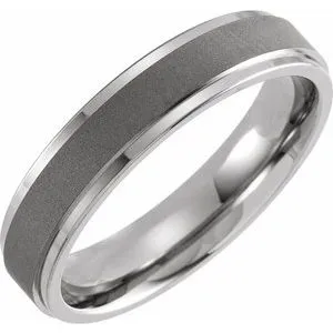 Titanium 5 mm Oxidized Flat Band Size 9