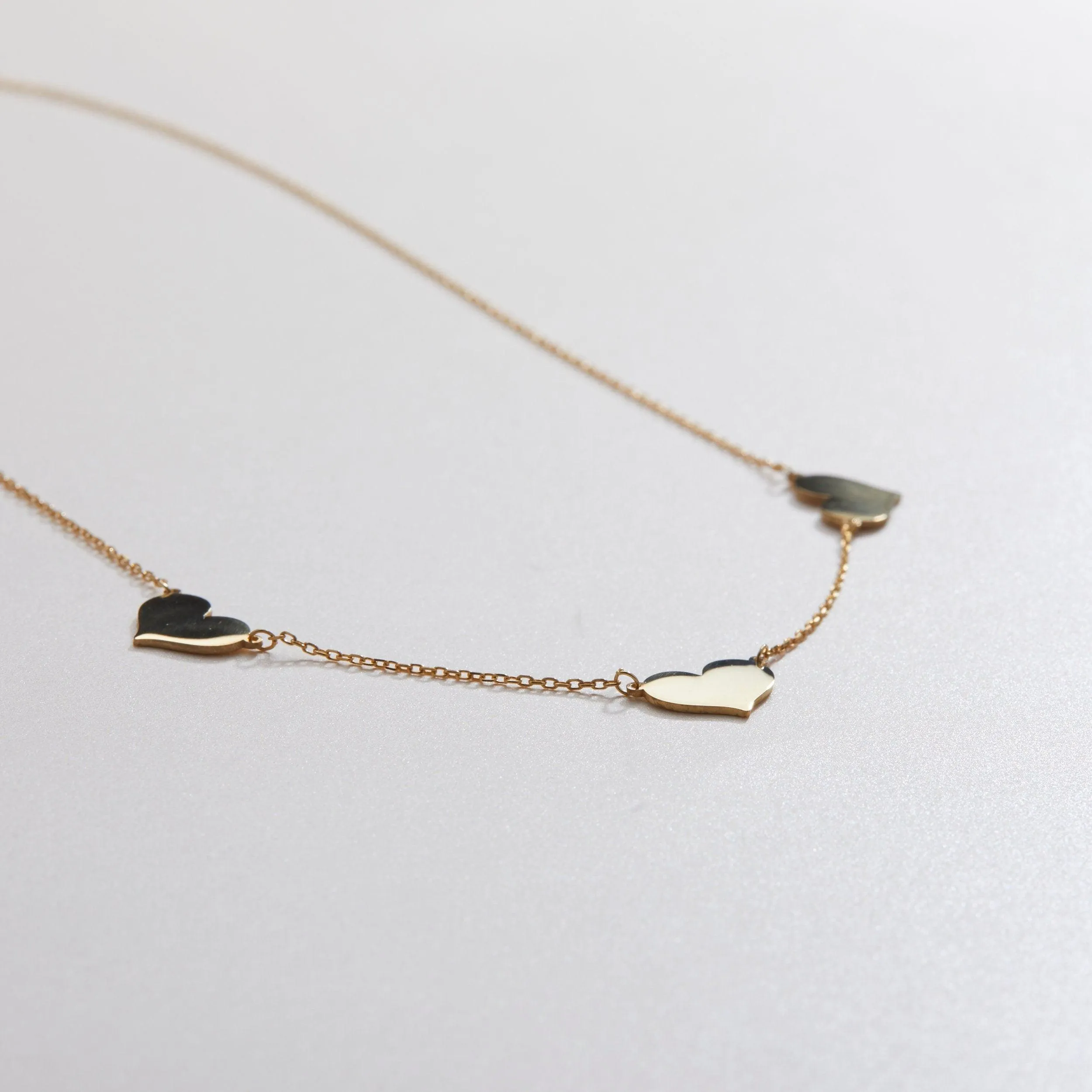 Triple Heart Necklace