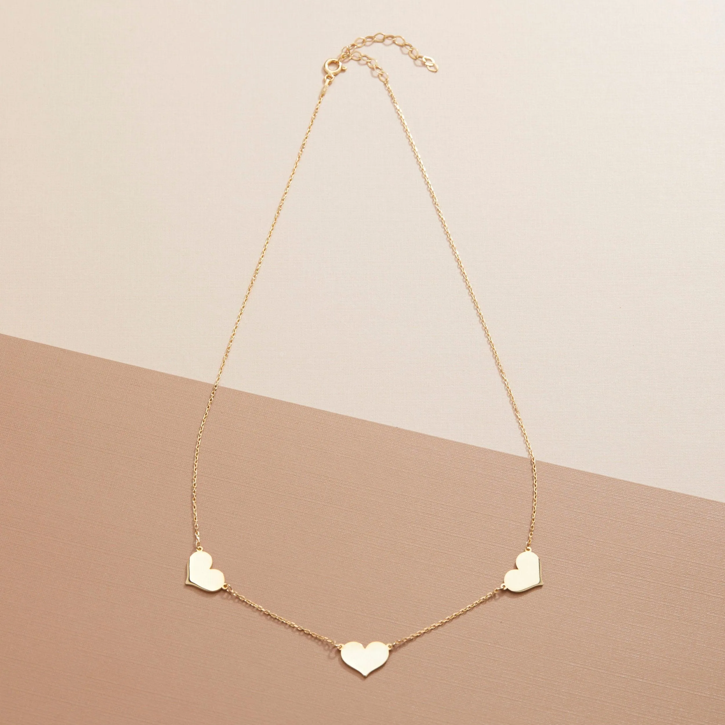 Triple Heart Necklace