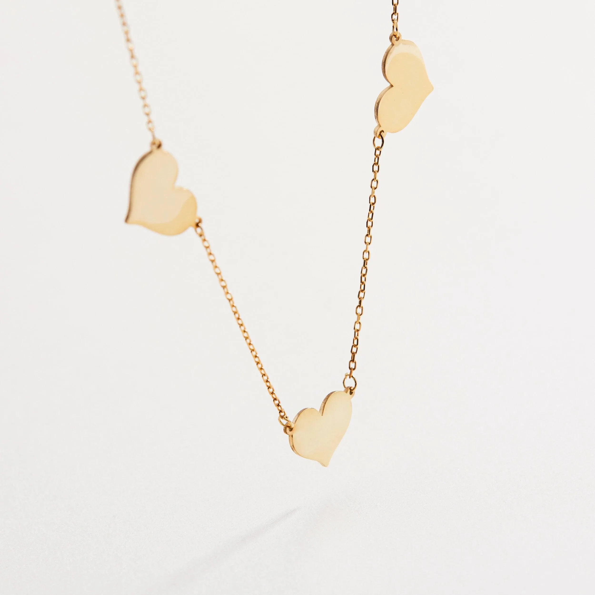 Triple Heart Necklace