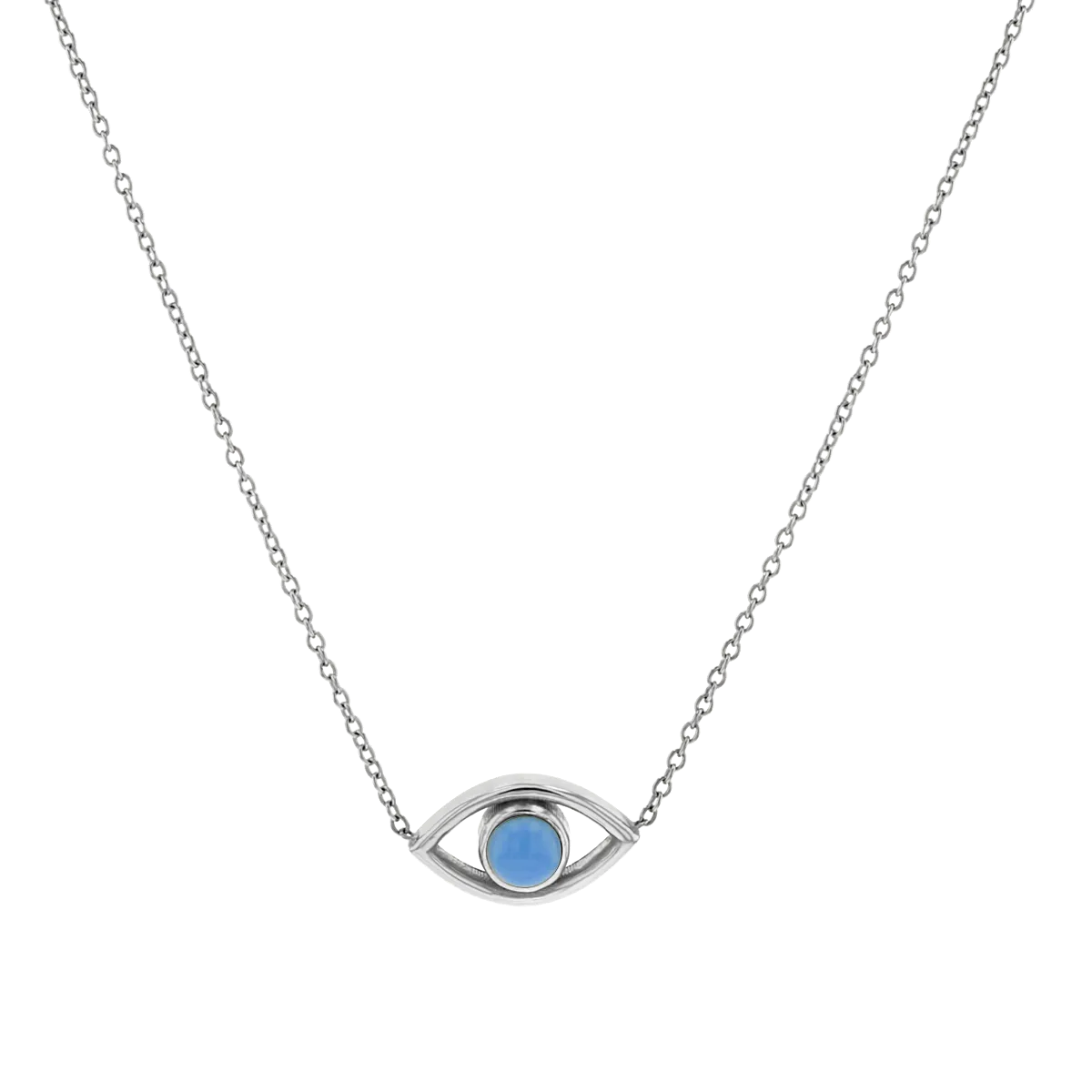 Turquoise Evil Eye Necklace