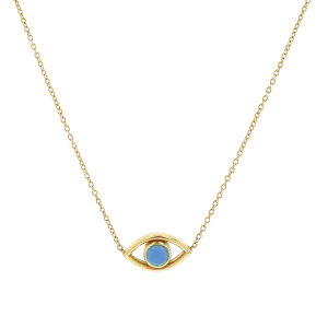 Turquoise Evil Eye Necklace