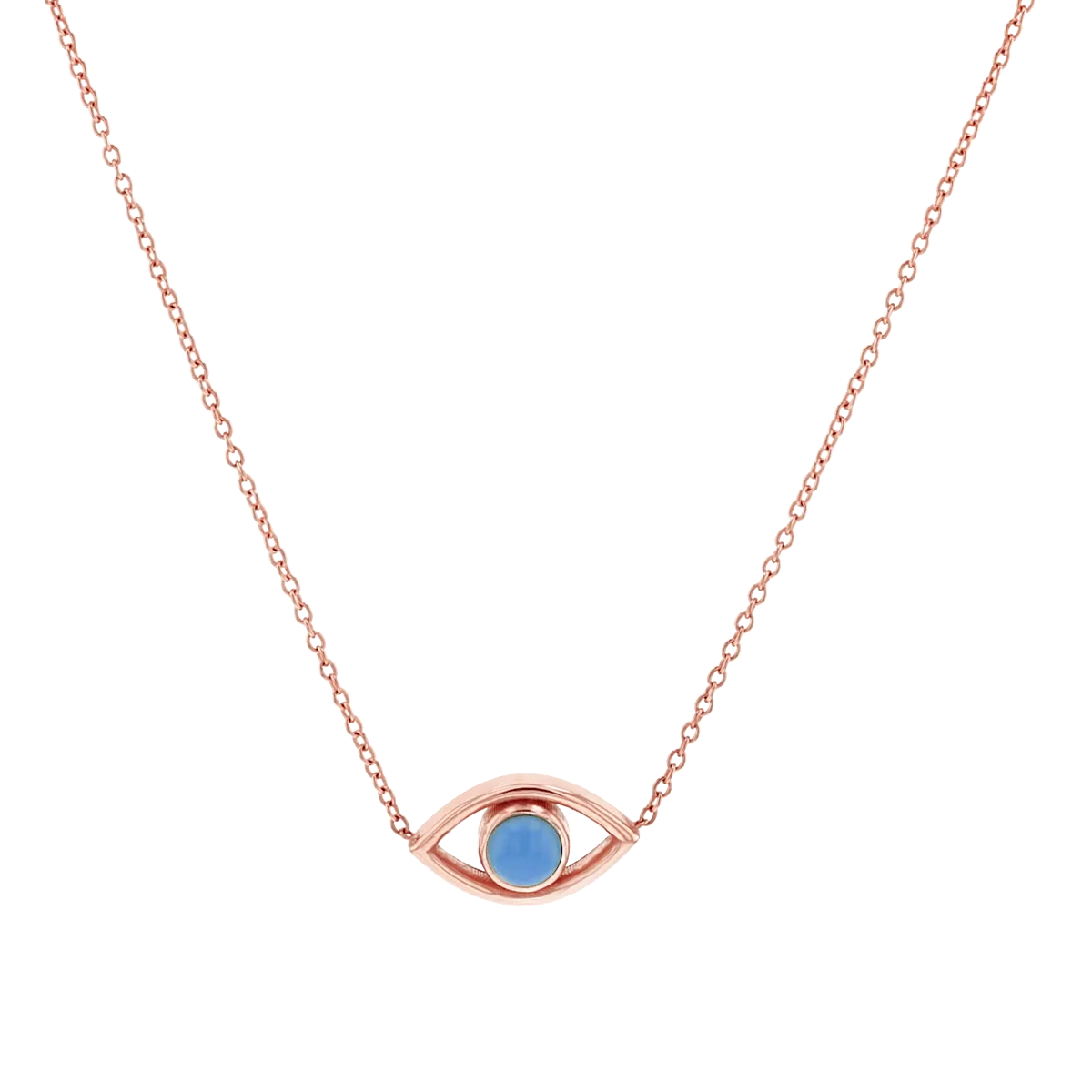 Turquoise Evil Eye Necklace