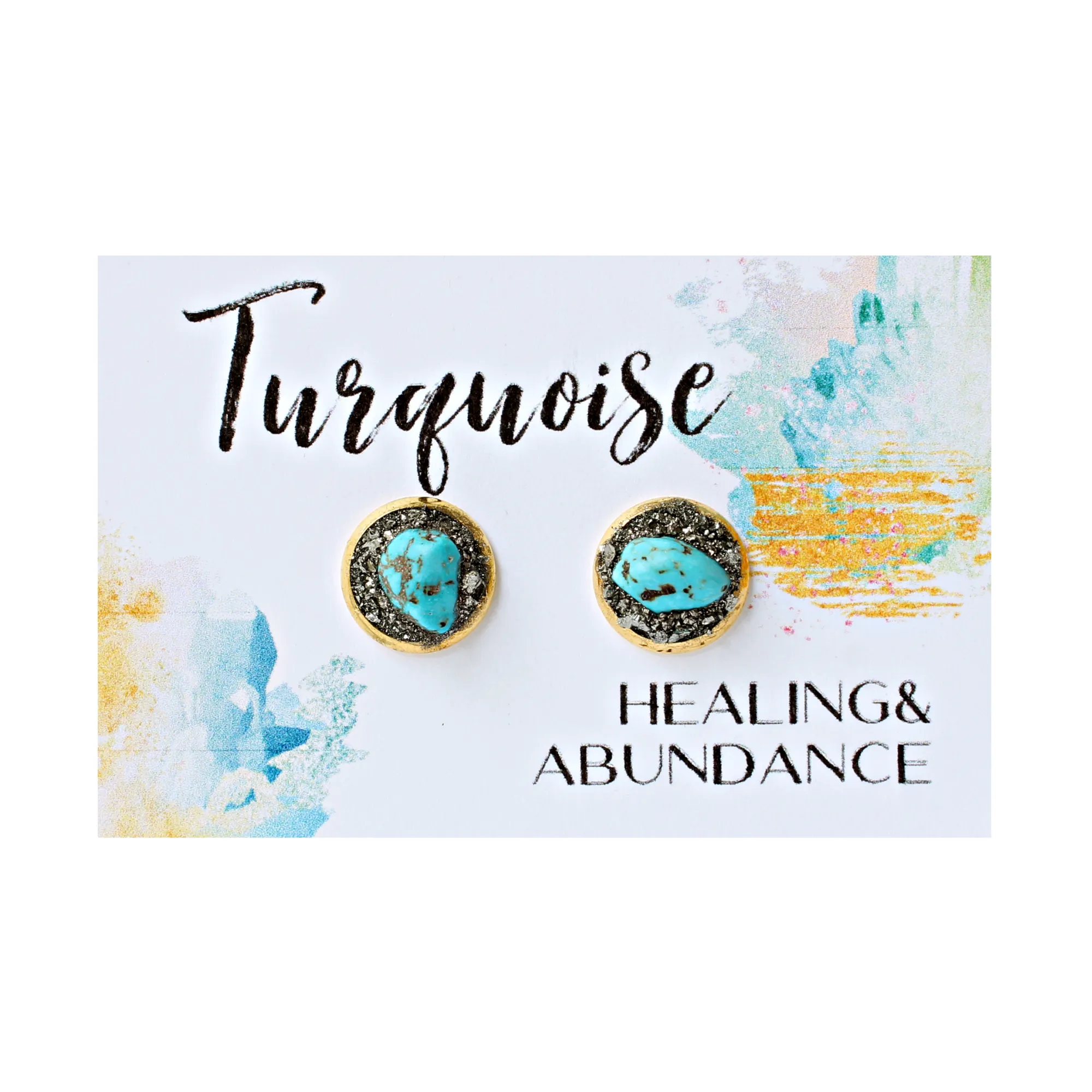 Turquoise Stud Earrings
