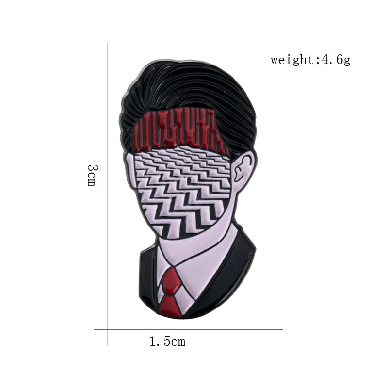 Twin Peaks Venus de Milo Enamel Metal Pin 3 Pack