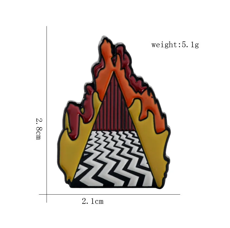 Twin Peaks Venus de Milo Enamel Metal Pin 3 Pack