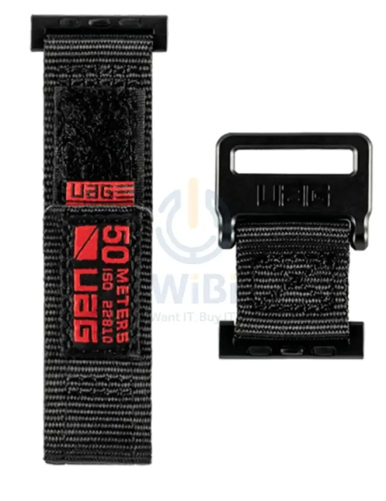 UAG Apple Watch 45mm/44mm/42mm/Ultra Active Strap - Black