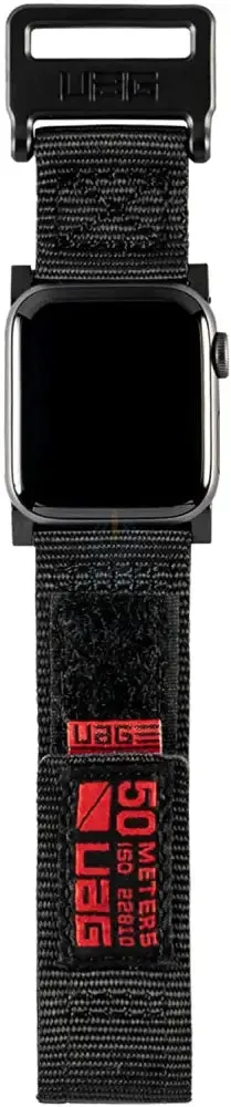 UAG Apple Watch 45mm/44mm/42mm/Ultra Active Strap - Black
