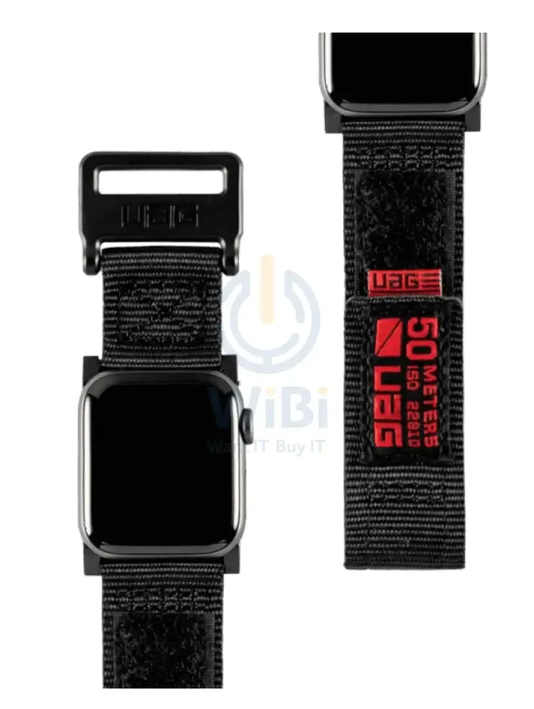 UAG Apple Watch 45mm/44mm/42mm/Ultra Active Strap - Black