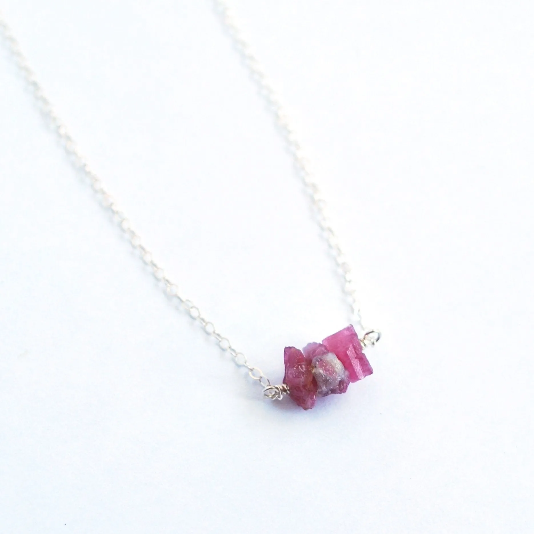 Ventura Pink Tourmaline Necklace